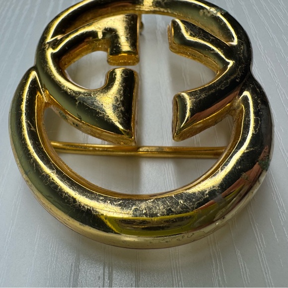 Gucci Authentic Vintage Interlocking Buckle - Picture 8 of 14